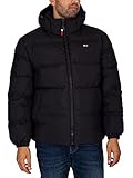 Tommy Jeans Herren Daunenjacke TJM Essential Winter, Schwarz (Black), M