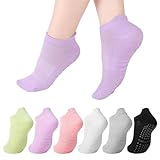kodinsiivous 6 Paar Stoppersocken für Damen, Yoga Socken mit Noppen,...