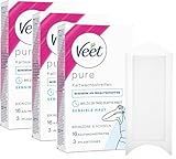 Veet Kaltwachssstreifen Easy-Gelwax Technology für die Bikinizone &...