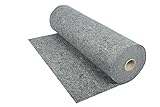 Wacredo Premium Vlies 300 g/m² 1 x 25m Rolle Teichvlies Schutzvlies...