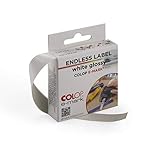 COLOP e-mark Endlosetiketten weiß glänzend, 14 mm x 8 m Rolle,...