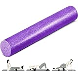 Yes4All Hochdichte Faszienrolle 30/45/60/90 CM Foam Roller,...