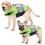 ALAGIRLS Hund Rettungsweste, Haustier Schwimmweste Jacken mit Hohem...