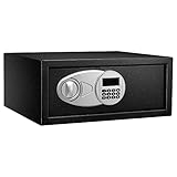 Amazon Basics Tresor aus Stahl, Sicherheit für Zuhause, mit digitaler...