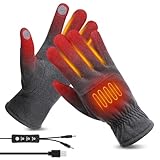 USB Beheizte Handschuhe für Damen und Herren, Aceshop Winter Vollfinger...