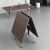 Klappbarer Konferenztisch mit Rollen, tragbares Flip-Top-Design für...