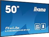 iiyama Prolite LH5060UHS-B1AG 125.7cm 49.5' Digital Signage Display IPS LED...