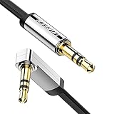 UGREEN Aux Kabel Auto 3.5 mm klinkenkabel 90 Grad Aux Kabel mit...