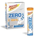 Dextro Energy Zero Calories - 3x20 Tabletten (3er Pack) - Orange - Leckeres...