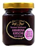 Wolfram Berge Tessinger Senfsauce Amarena-Kirsche süß-scharf, 8er Pack (8...