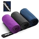 Mikrofaser Handtuch 3er Set (30*50cm): Schnelltrocknend & Kompakte...