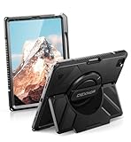 Dexnor Case für iPad Pro 12,9 Zoll, Robuste Schutzhülle mit 360 °...