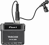 TASCAM DR-10L Pro – 32-Bit-Float-Audiorecorder mit Lavalier-Mikrofon...