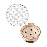 Abaodam 1Satz Grillofen Tragbarer Grillherd mit Grillaufsatz für Camping...