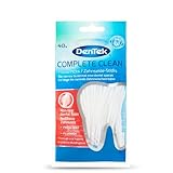 DenTek Complete Clean Zahnseide Sticks (40 Stk.) – Zahnsticks mit...