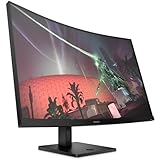 HP OMEN 32c Gaming Monitor - 31,5 Zoll Bildschirm, QHD Display, 165Hz, AMD...