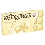 Schogetten Weiße Schokolade 100g Schokoladentafel, praktisch einzeln...