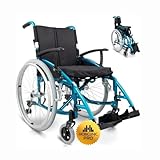 Mobiclinic® pro, Rollstuhl faltbar leicht, Venecia, Rollen mit...