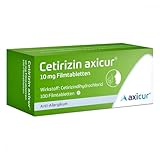 Cetirizin axicur 10 mg Filmtabletten, Linderung von Heuschnupfen und...