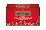 Twinings ENGLISH BREAKFAST Schwarzer Tee im Teebeutel - kräftiger...