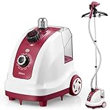 Yabano Vertikaler Steamer & Dampfglätter, 1950W, 40g/min Konstanter Dampf,...