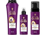 GLISS Full Hair Magic Shampoo (3er Pack (mit Schaumspülung))