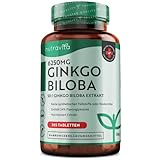 Ginkgo Biloba 6250 mg - 365 Tabletten - Hochdosiert und premium Qualität -...