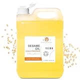 100% reines und natürliches Bio-Sesamöl, Ayurvedische Exzellenz,...