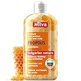 Milva Propolis Shampoo mit Honig I Bienenhonig Frauen-Haarshampoo für...