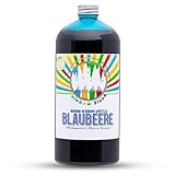 Rainbow Slush Sirup AZO FREI | 1 Liter Flasche | Konzentrat für Slushy...