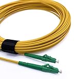 Elfcam® - 20m Glasfaserkabel LC/APC auf LC/APC Simplex Singlemode 9/125µm...