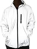 NewL 360 Reflektierende Herrenjacke Unisex Full Reflective Jacke Laufjacke...