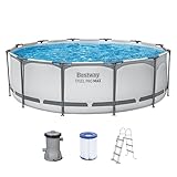 Bestway® Steel Pro MAX™ Aufstellpool-Set mit Filterpumpe Ø 366 x 100...
