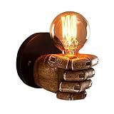 KRUIHAN Wandleuchte Sconce E27 Wandleuchte Weinlese Wandleuchten Licht...