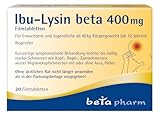 Ibu-Lysin beta 400 mg Filmtabletten - Kopfschmerztabletten mit 400 mg...