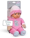 BABY born for Babies Sleepy Pink - weiche 30 cm Puppe - Mit pinkem Körper...