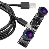 G 4MP Dual Objektiv USB Kamera Weitwinkel Synchronisierung PC Kamera...