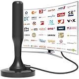 DVBT2 Antenne, DVB-T2 Zimmerantenne für Fernseher, dvbt antenne Geeignet...