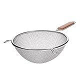 GRÄWE Großküchensieb, Passiersieb Ø 20 cm, Edelstahl, sehr Feinmaschig,...