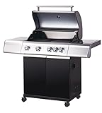 Tarrington House BBQ Gas-Grill PAXTON, 4-Brenner-Gasgrill mit...