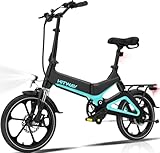 HITWAY Elektrofahrräder E Bike Elektrofahrrad Klapprad Klappräder Faltrad...