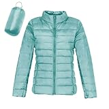 Leichte Daunenjacke Mit Kapuze Damen Steppjacke Leichter Daunenmantel...