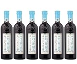 Grand Sud - Alkoholfreier Rotwein, Runder und fruchtiger Merlot (6 x 0,25...