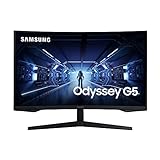 Samsung Odyssey G5 Curved WQHD Gaming Monitor C27G53T, 27 Zoll, VA-Panel,...