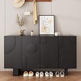 JixCJHj Schuhschrank, Freistehender Schuhkommode，Schuhkipper，...