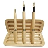 Whoasyst Holzstift-Geschenkbox-Set, Kalligraphie mit Metallspitze für das...