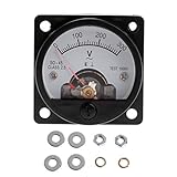 SO-45 0–300 V Rundes Analoges Zifferblatt Panel Messgerät Voltmeter...