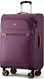 ABISTAB Weichschalenkoffer mittelgroß 66x44x28cm - Stoff Koffer Trolley -...