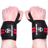 Beast Gear Handgelenk Bandagen Fitness (2 St.) - Gym Zubehör - Wrist Wrap...