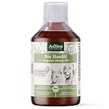 AniForte kaltgepresstes Bio Hanföl für Hunde & Katzen 500 ml - 100%...